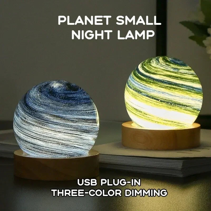 The Crystal Planet Lamp