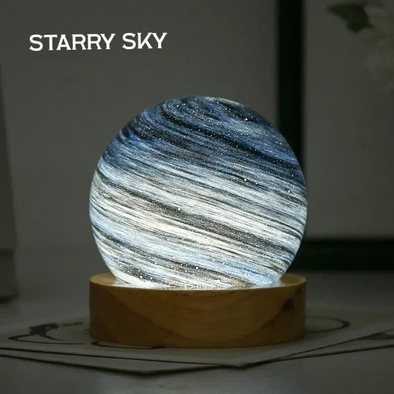 The Crystal Planet Lamp